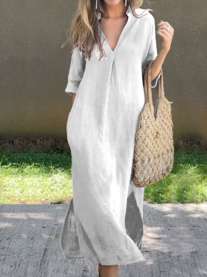 Elegante Tunika mit Spitzenärmeln für Damen