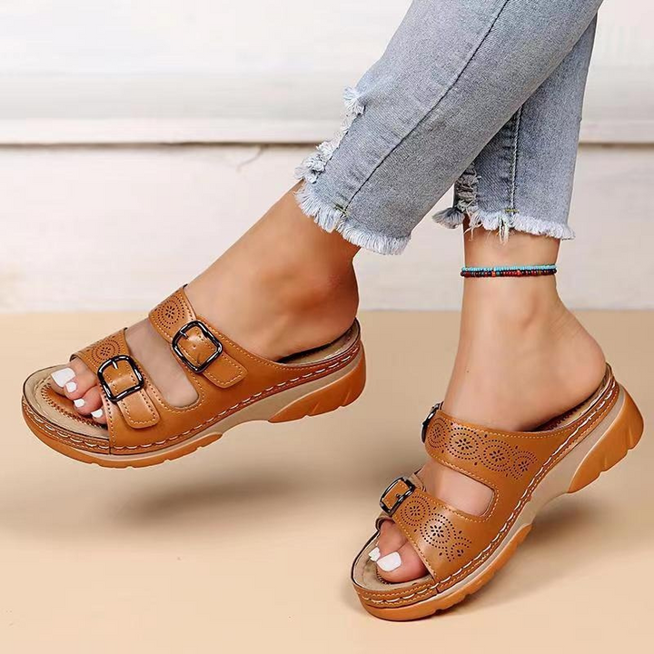 Superweiche orthopädische Damen-Sandalen