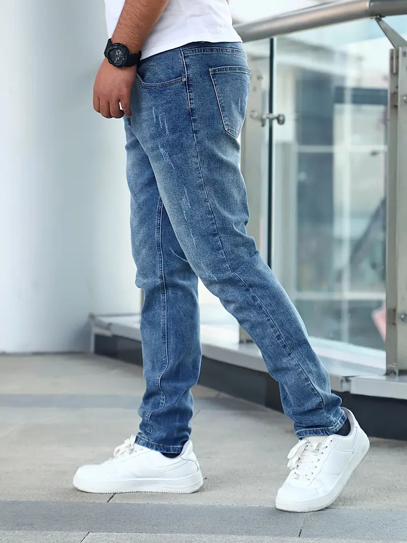 Stilvolle Herren-Jeans mit klassischem Schnitt