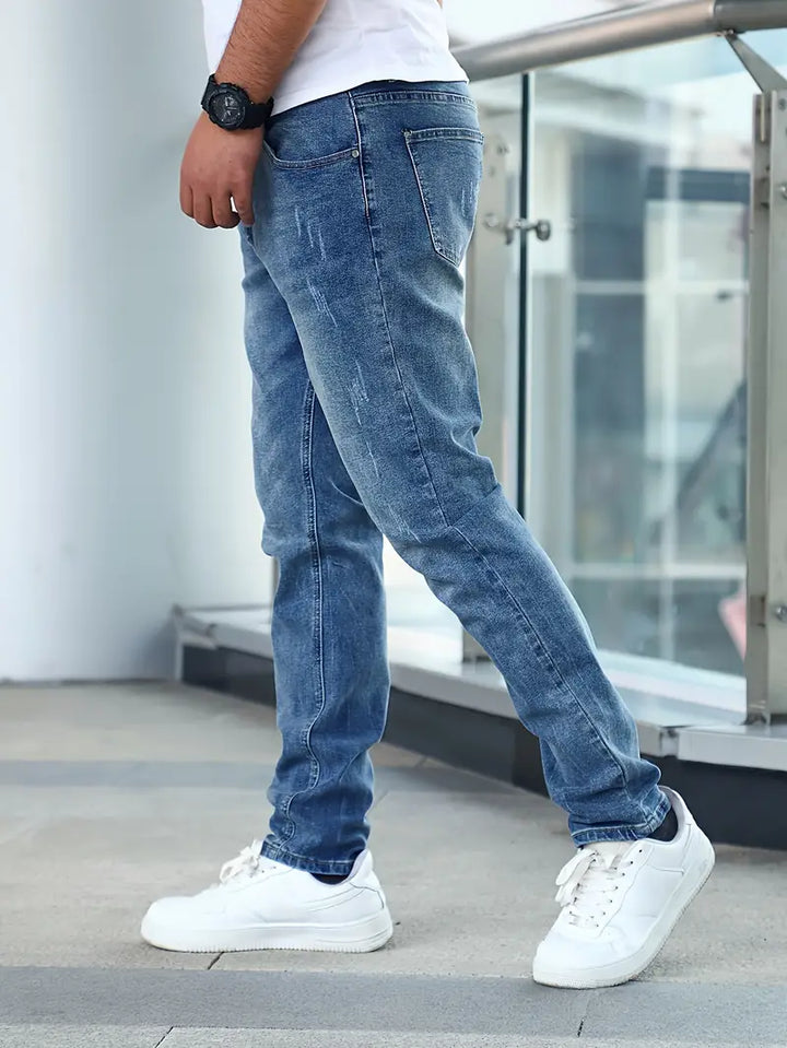 Stilvolle Herren-Jeans mit klassischem Schnitt