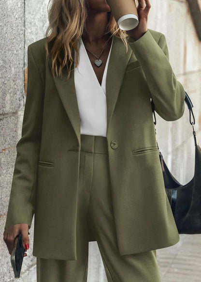 Damen Blazer und Hose Set für Büro und Freizeit