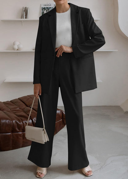 Damen Blazer und Hose Set für Büro und Freizeit