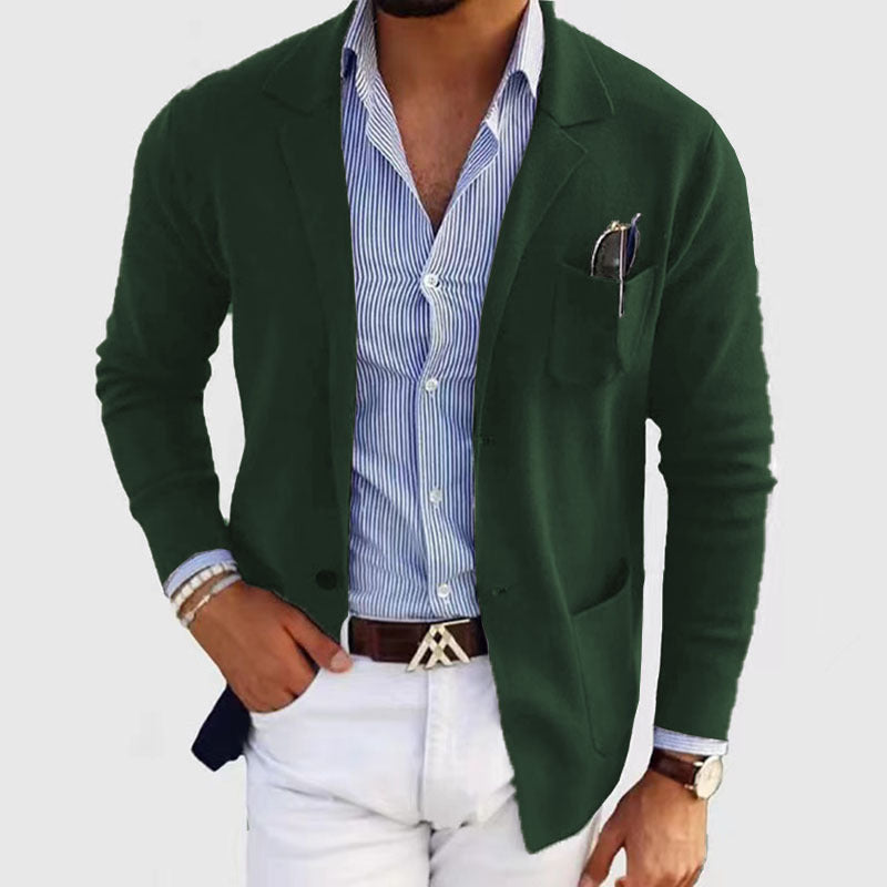 Dan – Stilvoller Herrenblazer mit Casual-Klepptaschen