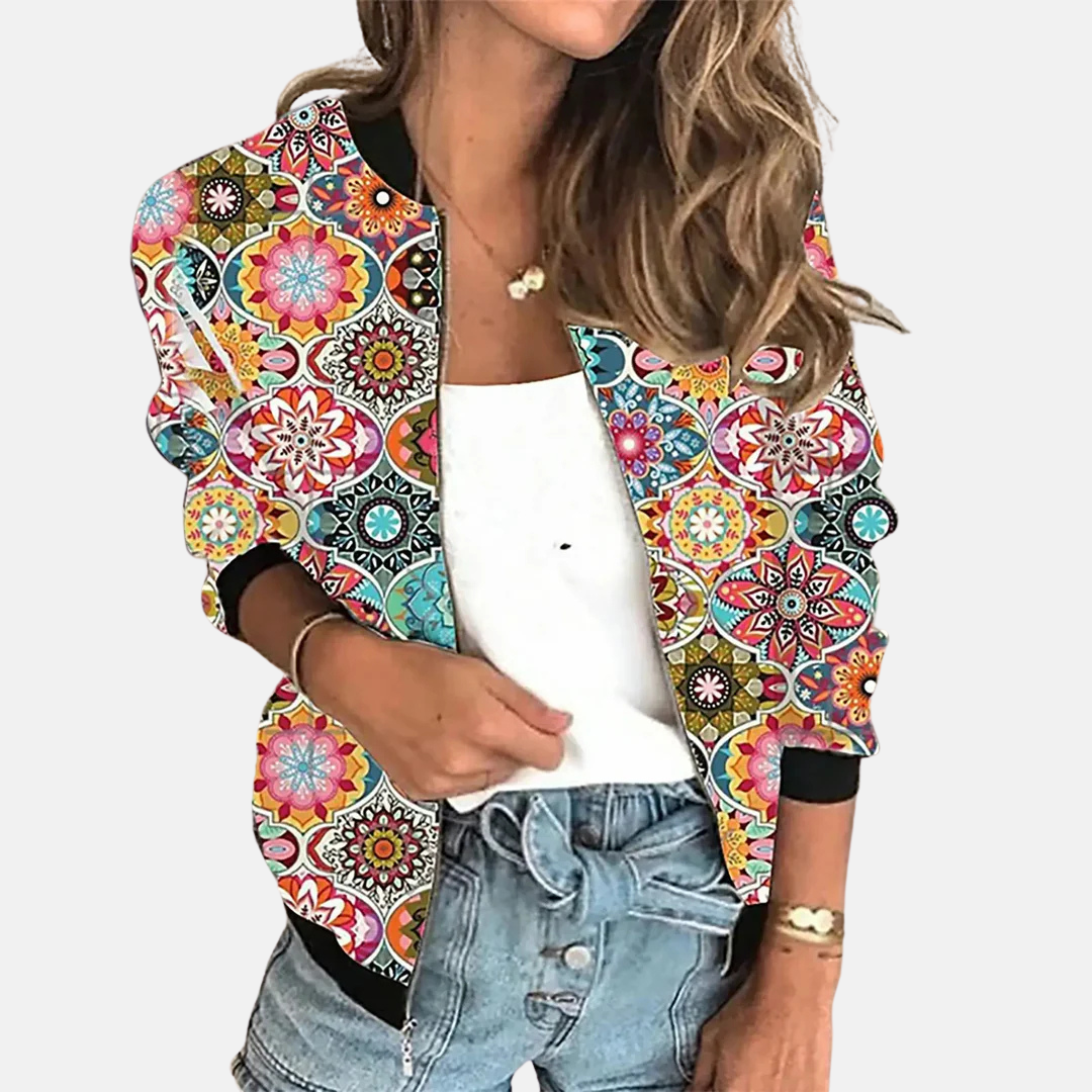 Retro Bomberjacke Damen