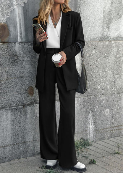 Damen Blazer und Hose Set für Büro und Freizeit