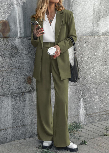 Damen Blazer und Hose Set für Büro und Freizeit