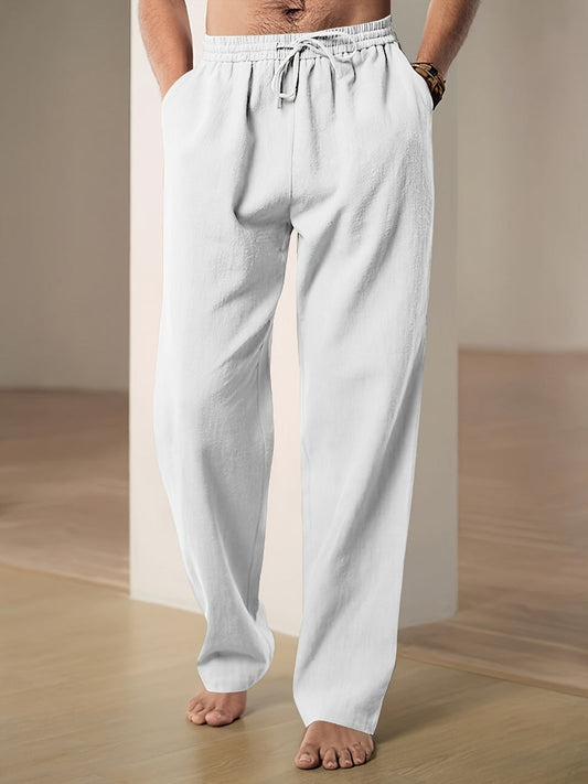 Relaxed Fit Kordelzughose für Herren