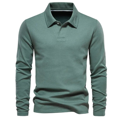 Lässiger Polopullover für Herren – Zeitloser Komfort für jeden Tag