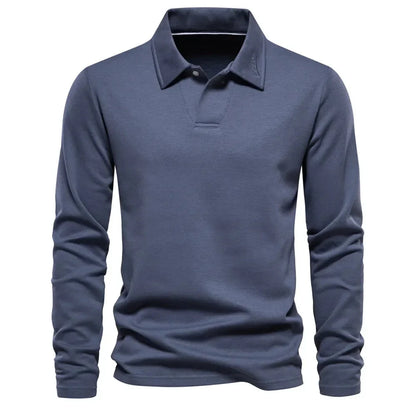 Lässiger Polopullover für Herren – Zeitloser Komfort für jeden Tag