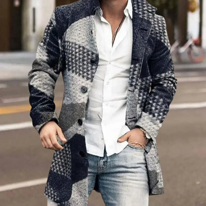 Stylischer Herren Wintermantel
