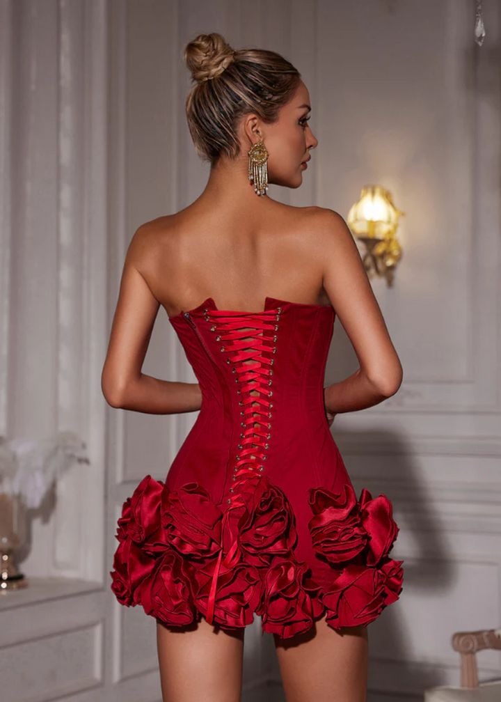 Korsett-Minikleid für Damen