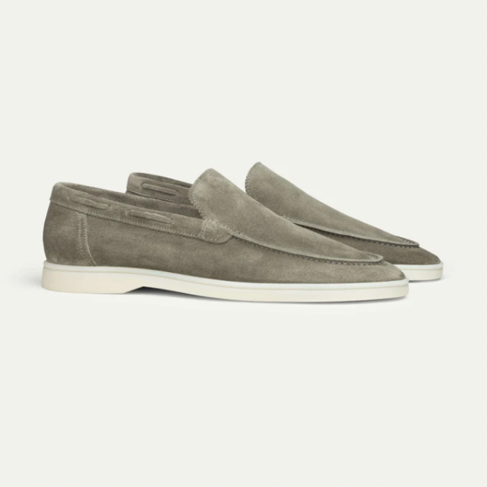 Milan – Luxus Herren-Loafer aus handgefertigtem Wildleder
