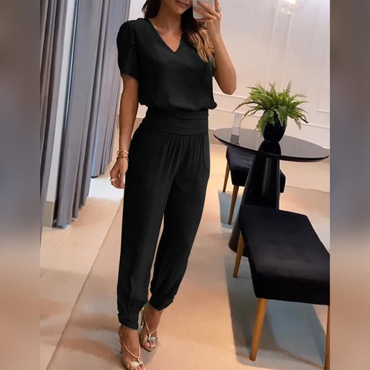 Stilvoller, bedruckter, schicker Jumpsuit für Damen