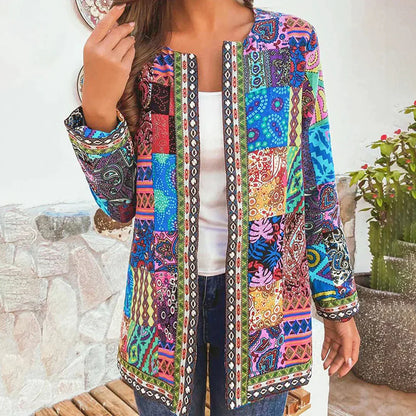 Retro-inspirierte Strickjacke – Zeitlose Eleganz für Damen
