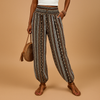 Boho hohe Taille Hose für Damen