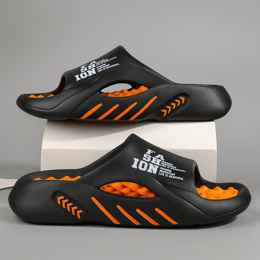 Luxuriöse orthopädische Slide-Sandalen für Herren