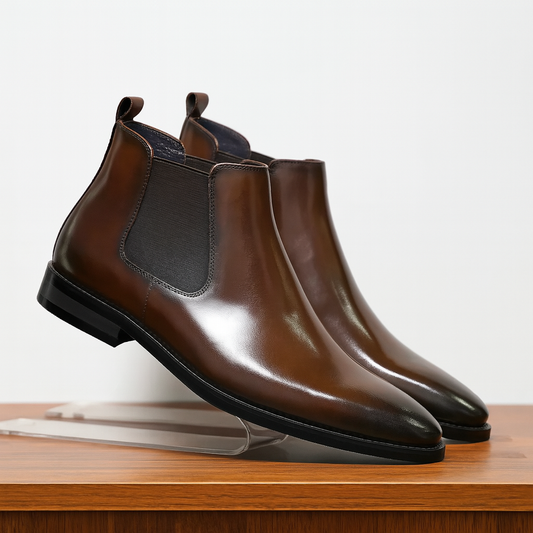 Stiefel aus echtem Leder