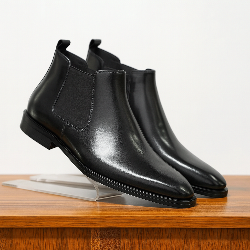 Stiefel aus echtem Leder