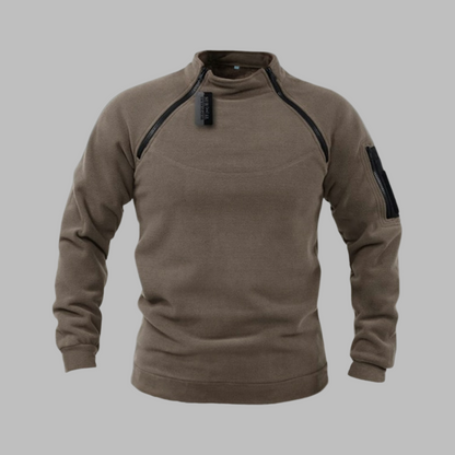 Winddichter und taktischer Fleecepullover für Herren