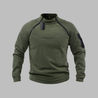 Winddichter und taktischer Fleecepullover für Herren