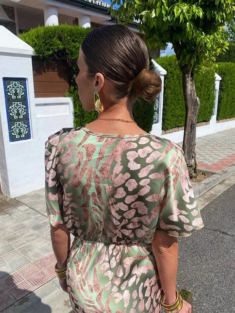 Elegantes Wickelkleid für Damen