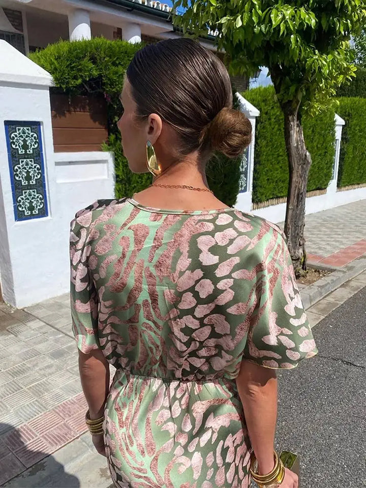 Elegantes Wickelkleid für Damen