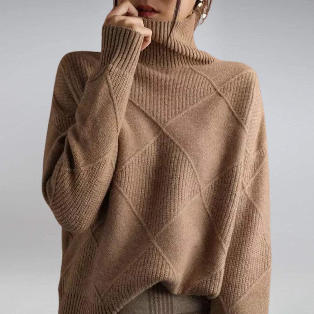 Klassischer Rollkragenpullover aus Wolle – Wärme mit raffiniertem Stil