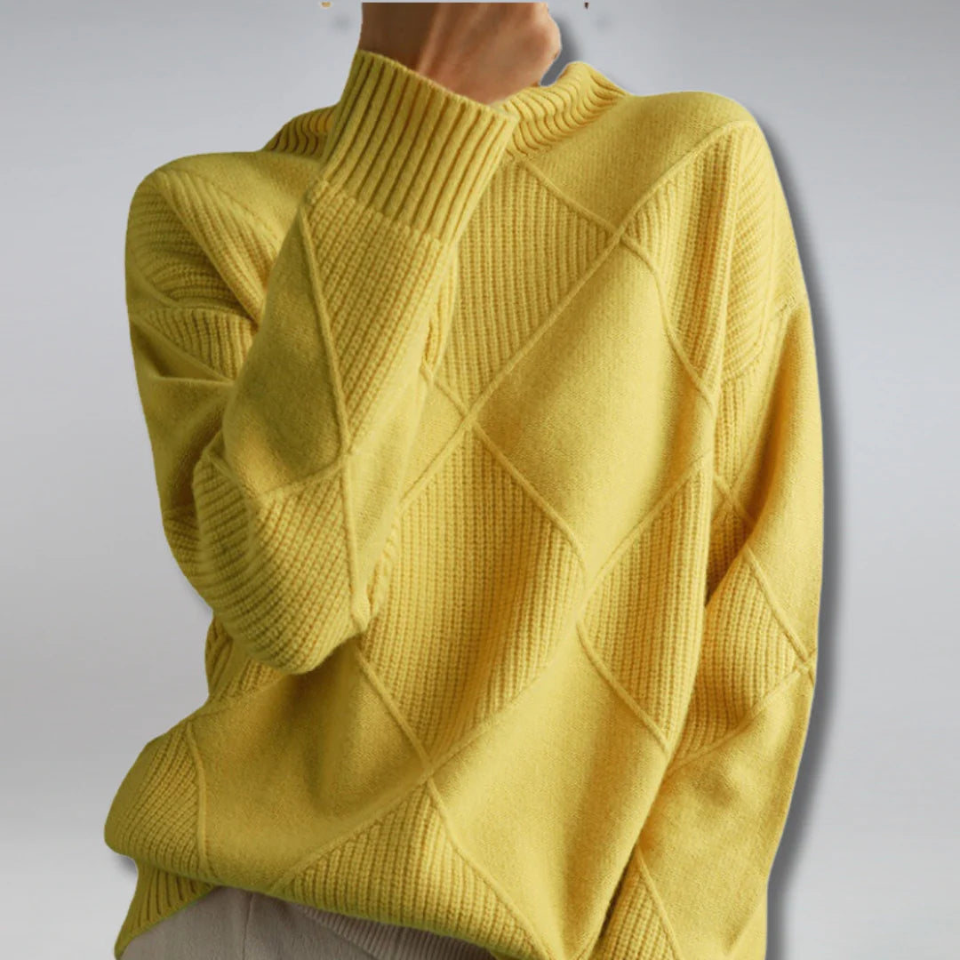 Klassischer Rollkragenpullover aus Wolle – Wärme mit raffiniertem Stil