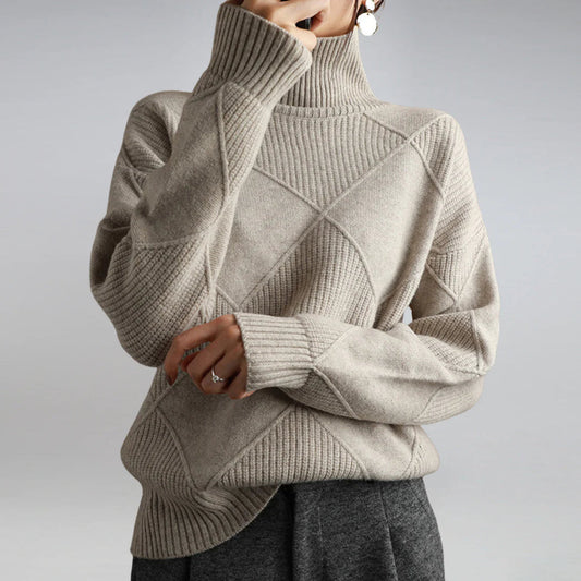 Klassischer Rollkragenpullover aus Wolle – Wärme mit raffiniertem Stil