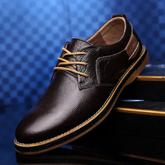 Hochwertige Oxford-Schuhe aus Leder für Herren