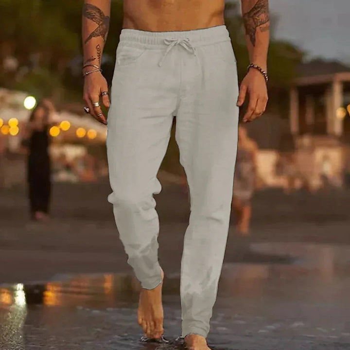Jaxx – Casual Leinenhose für Herren