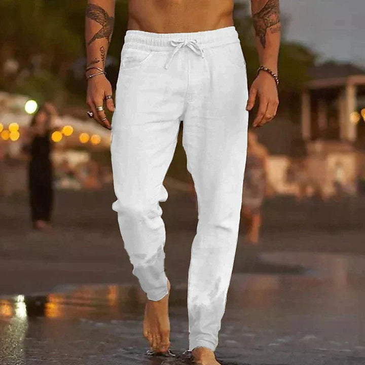 Jaxx – Casual Leinenhose für Herren