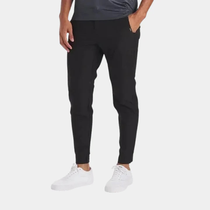 Herren-Stretchhose, winddicht und wasserabweisend