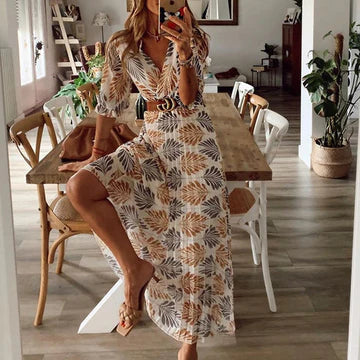 Boho Swing Maxikleid