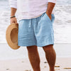 Stilvolle und Atmungsaktive Leinen-Shorts für Herren