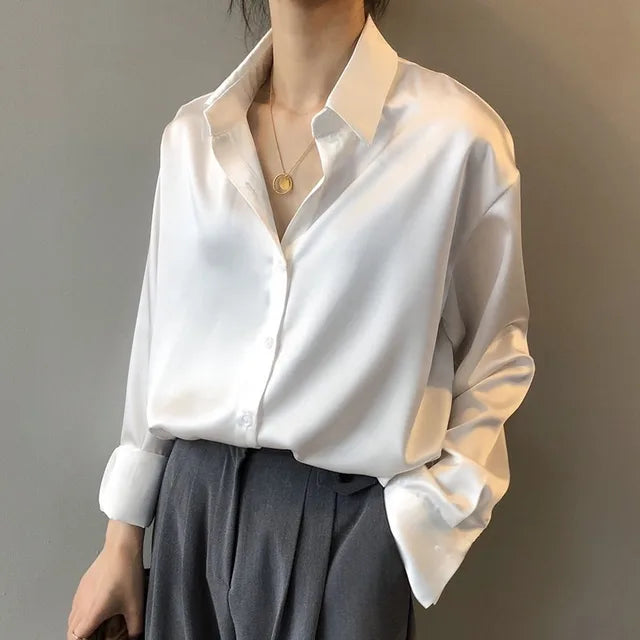 Lässige, lockere Bluse für Damen