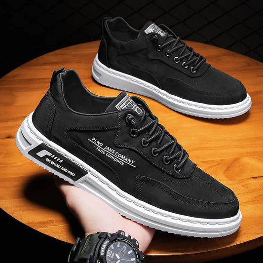 Klassische Orthopädische Herren-Sneaker mit Komfort Technologie