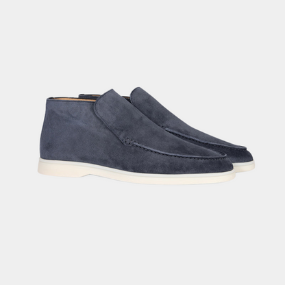 Eleganter Kalbs Suede Herren Loafer