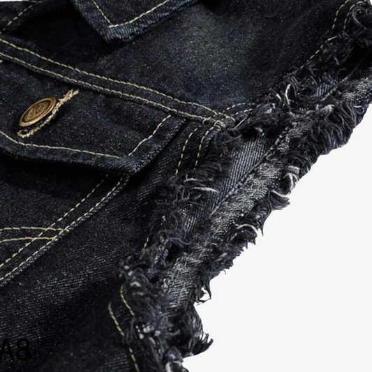Retro Denim Herrenweste