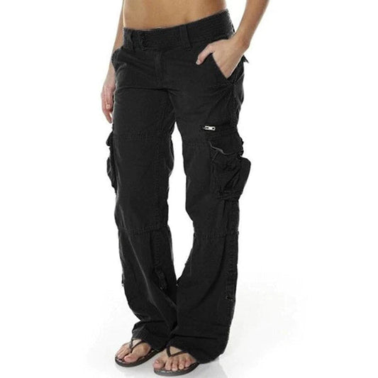 Damen Cargohose mit Taschen