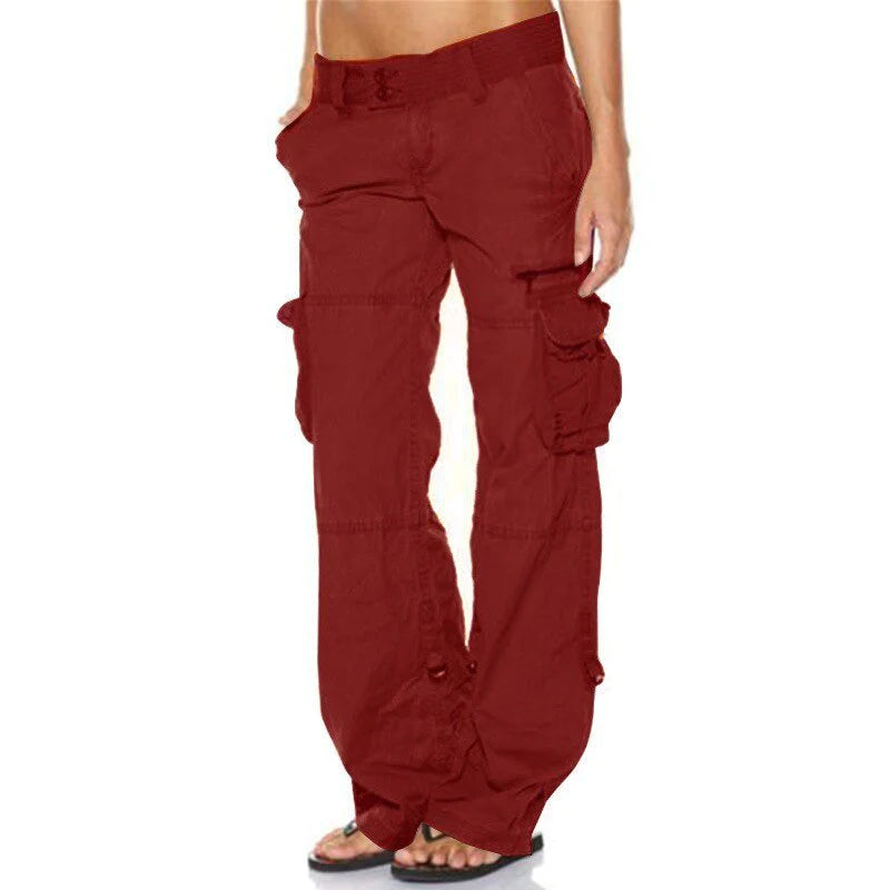 Damen Cargohose mit Taschen