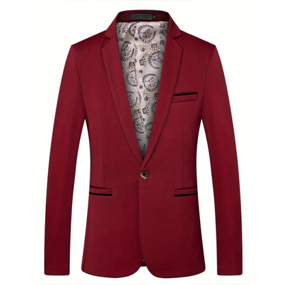 Eleganter Herrenblazer – Raffinierte Schneiderkunst für den modernen Gentleman