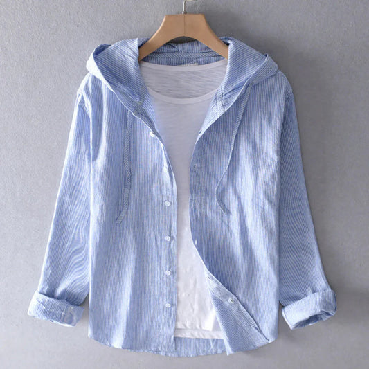 Atmungsaktive Leinenbluse für Damen
