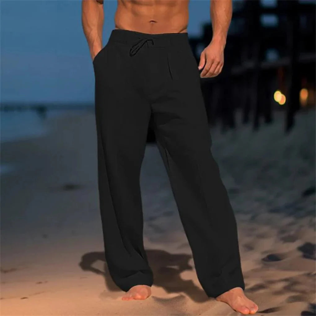 Elegante Sommer-Leinenhose für Herren
