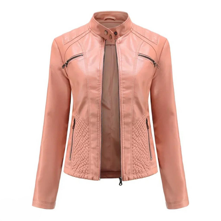 Stilvolle und einzigartige Damen-Lederjacke
