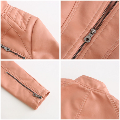 Stilvolle und einzigartige Damen-Lederjacke