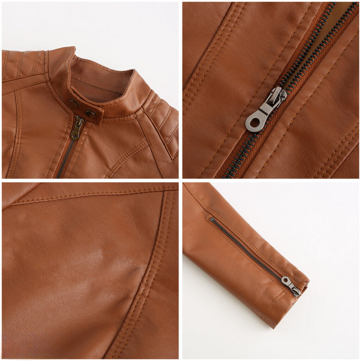 Stilvolle und einzigartige Damen-Lederjacke