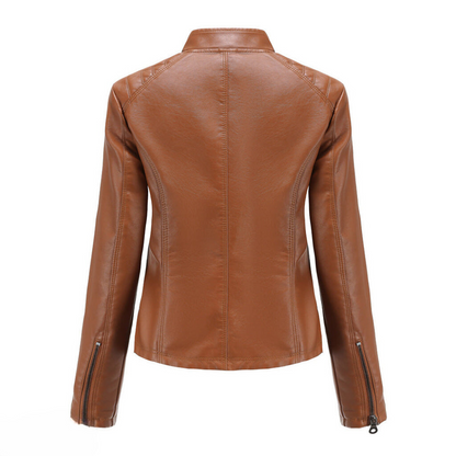 Stilvolle und einzigartige Damen-Lederjacke