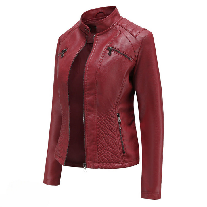 Stilvolle und einzigartige Damen-Lederjacke