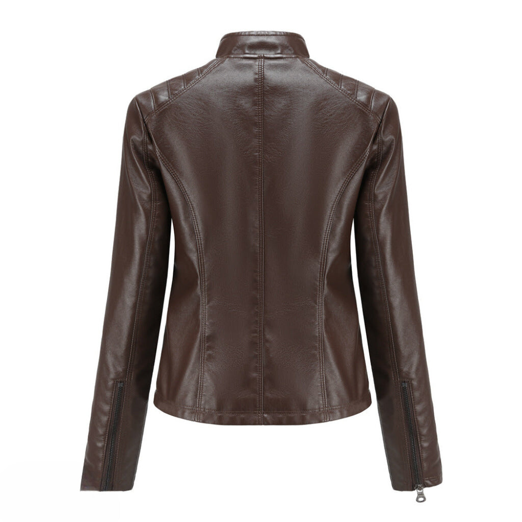 Stilvolle und einzigartige Damen-Lederjacke